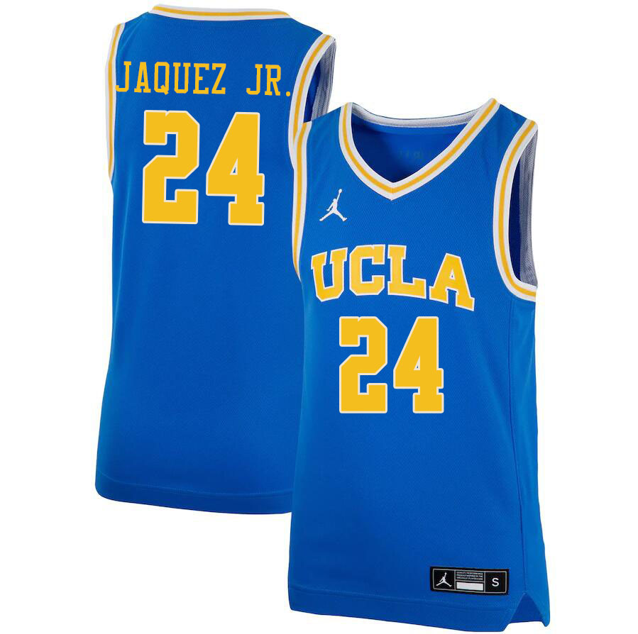 Jordan Brand Men #24 Jaime Jaquez Jr. UCLA Bruins College Jerseys Sale-Blue